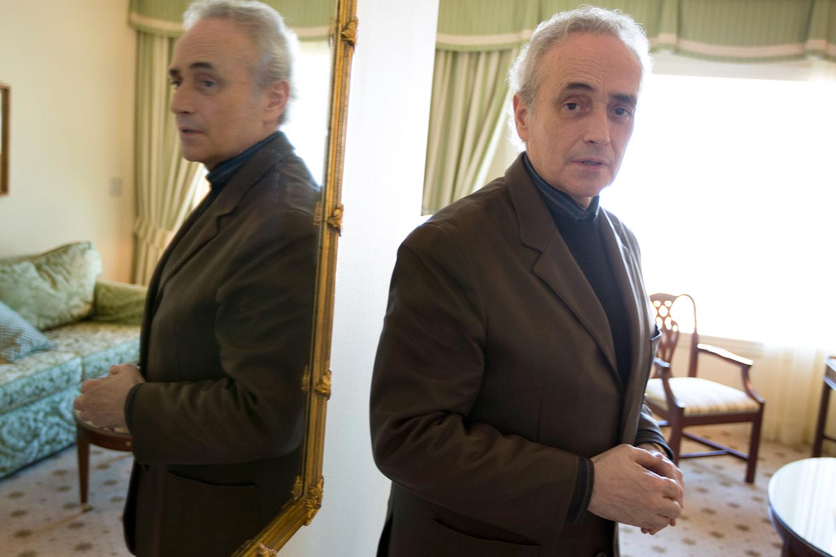 Jose Carreras, Opera - portrait photography photographer Scotland
