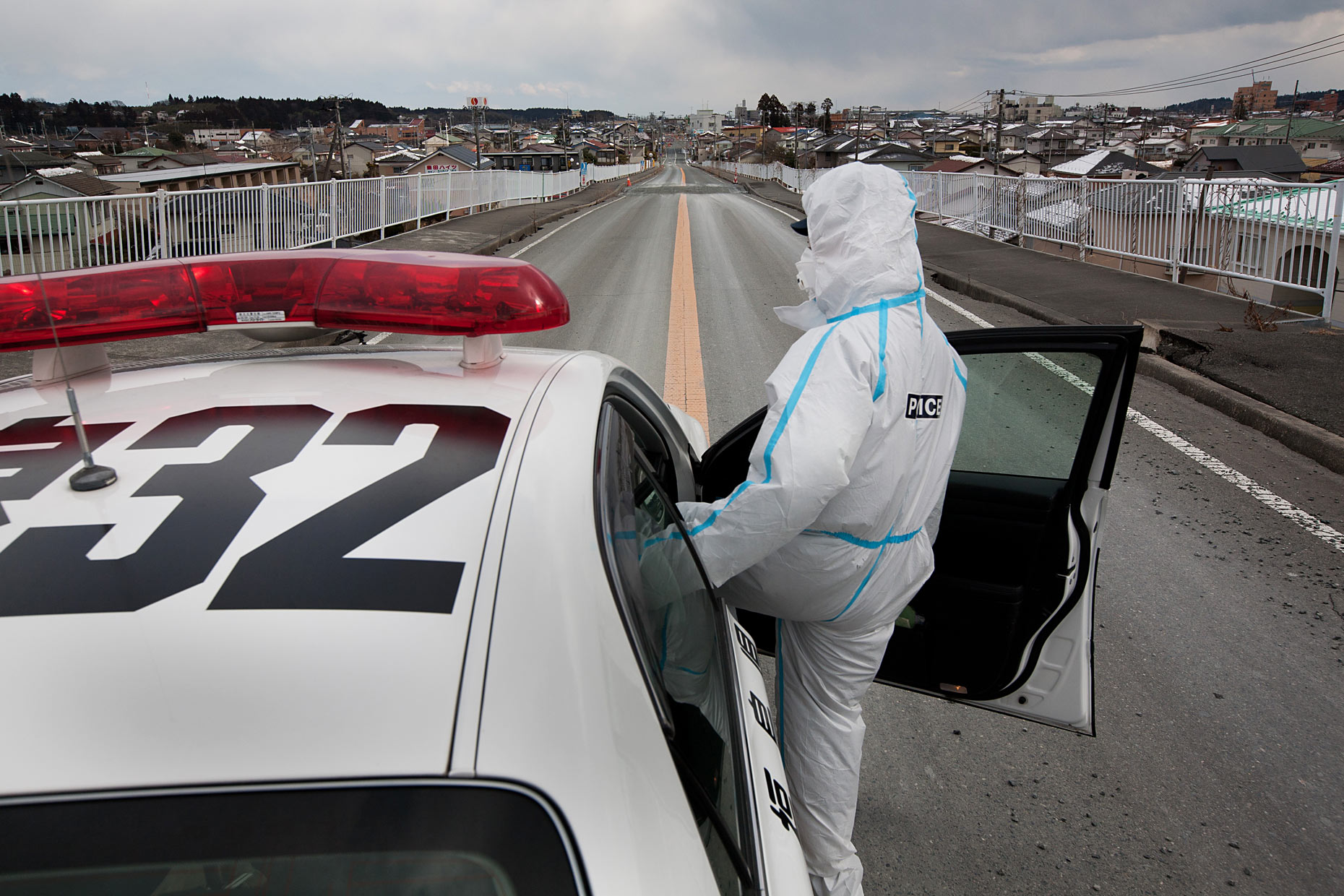Fukushima nuclear exclusion zone, by Scotland Greenpeace photographer