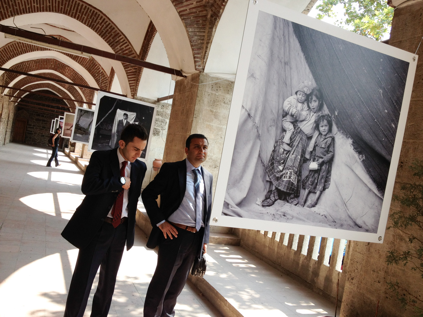 Exhibition of Roma gypsy portraits, Bursa Photography Festival