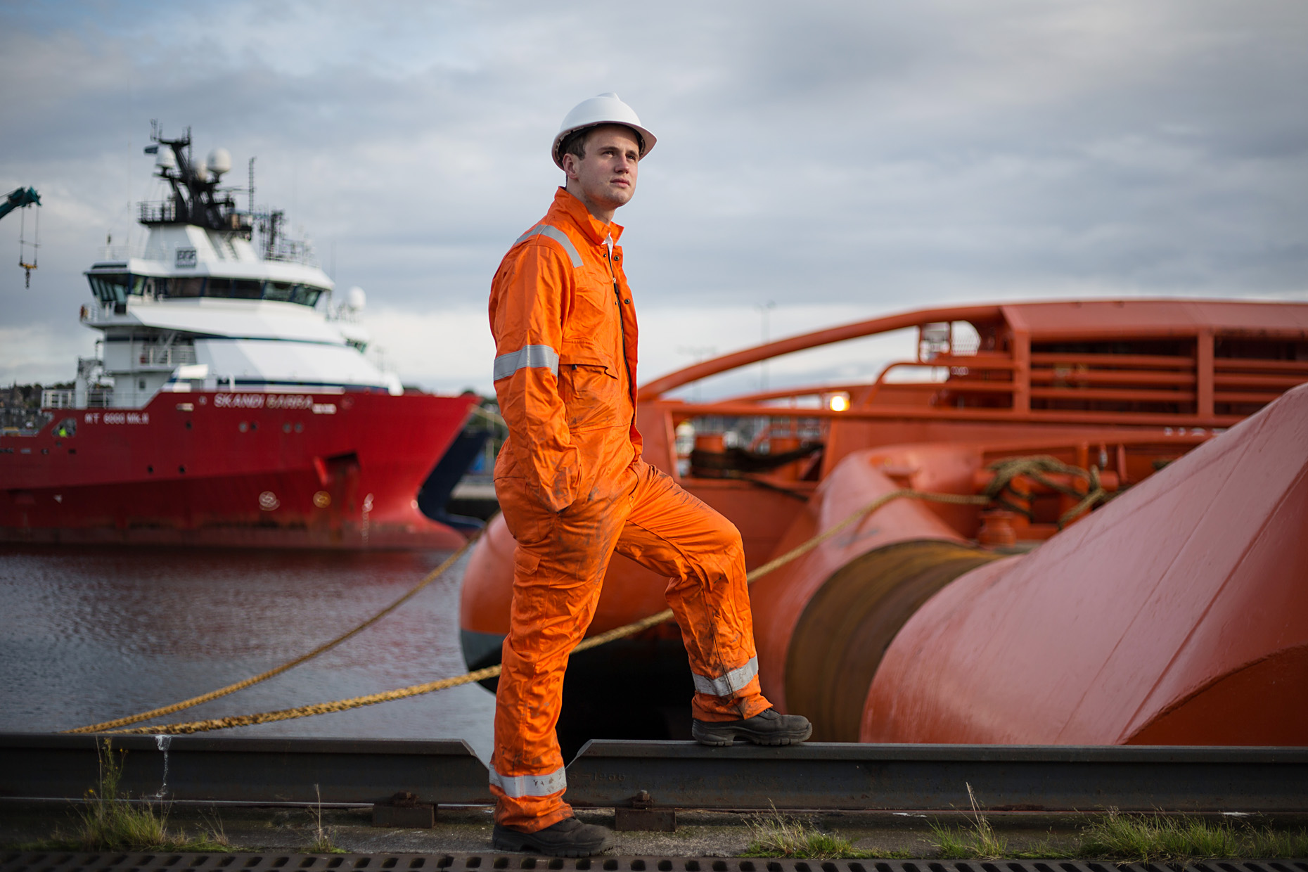 Iain Downie, Aberdeen oil industry -  portrait photography Scotland