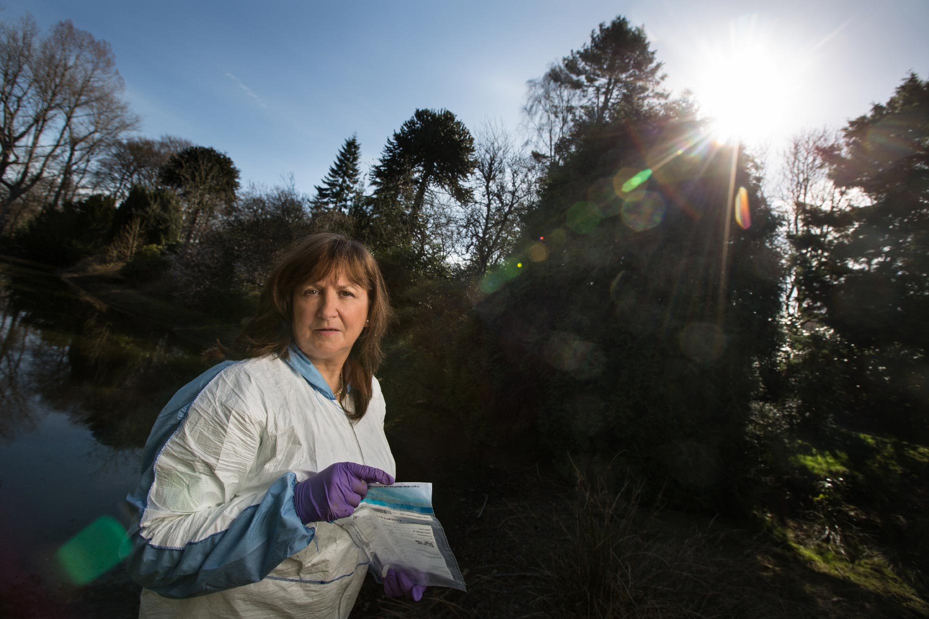 Professor Lorna Dawson, Aberdeen -  portrait photographer Scotland