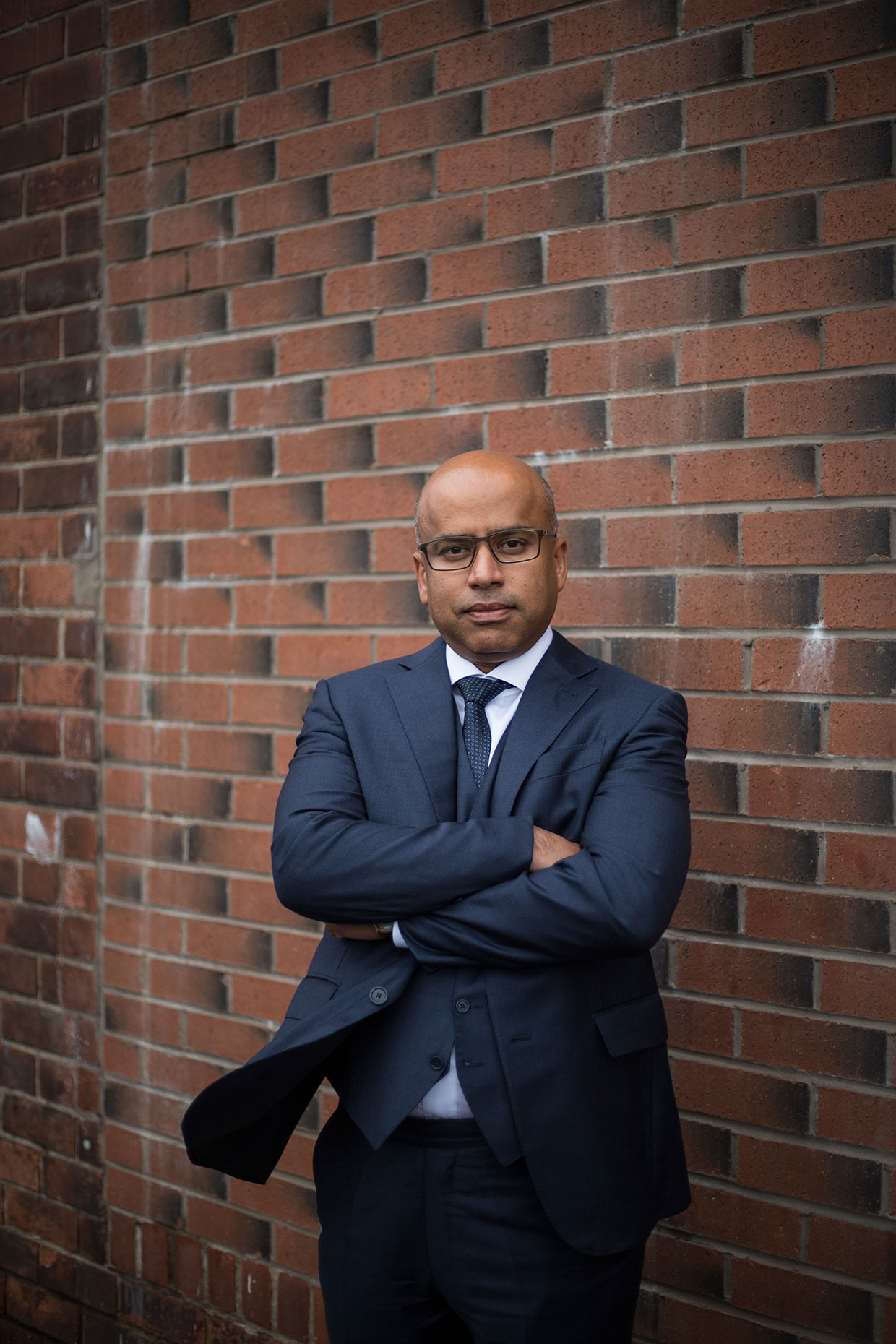 Sanjeev Gupta portrait by Scottish photographer Jeremy Sutton-Hibbert.