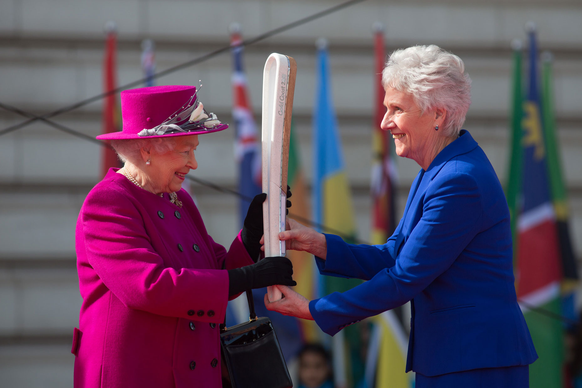 Queen Elizabeth II with Queen