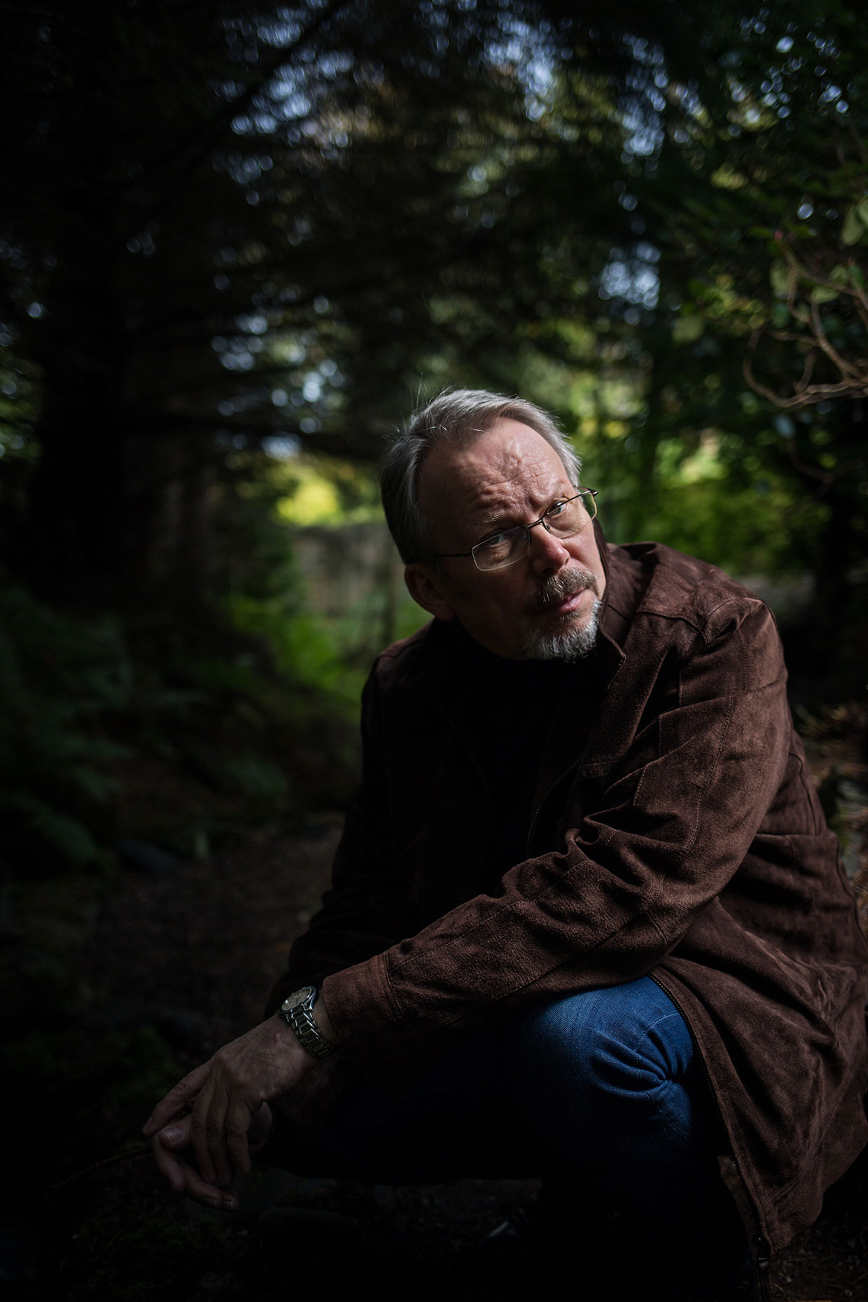 Craig Russell, Scottish crime author -  portrait photographer Scotland