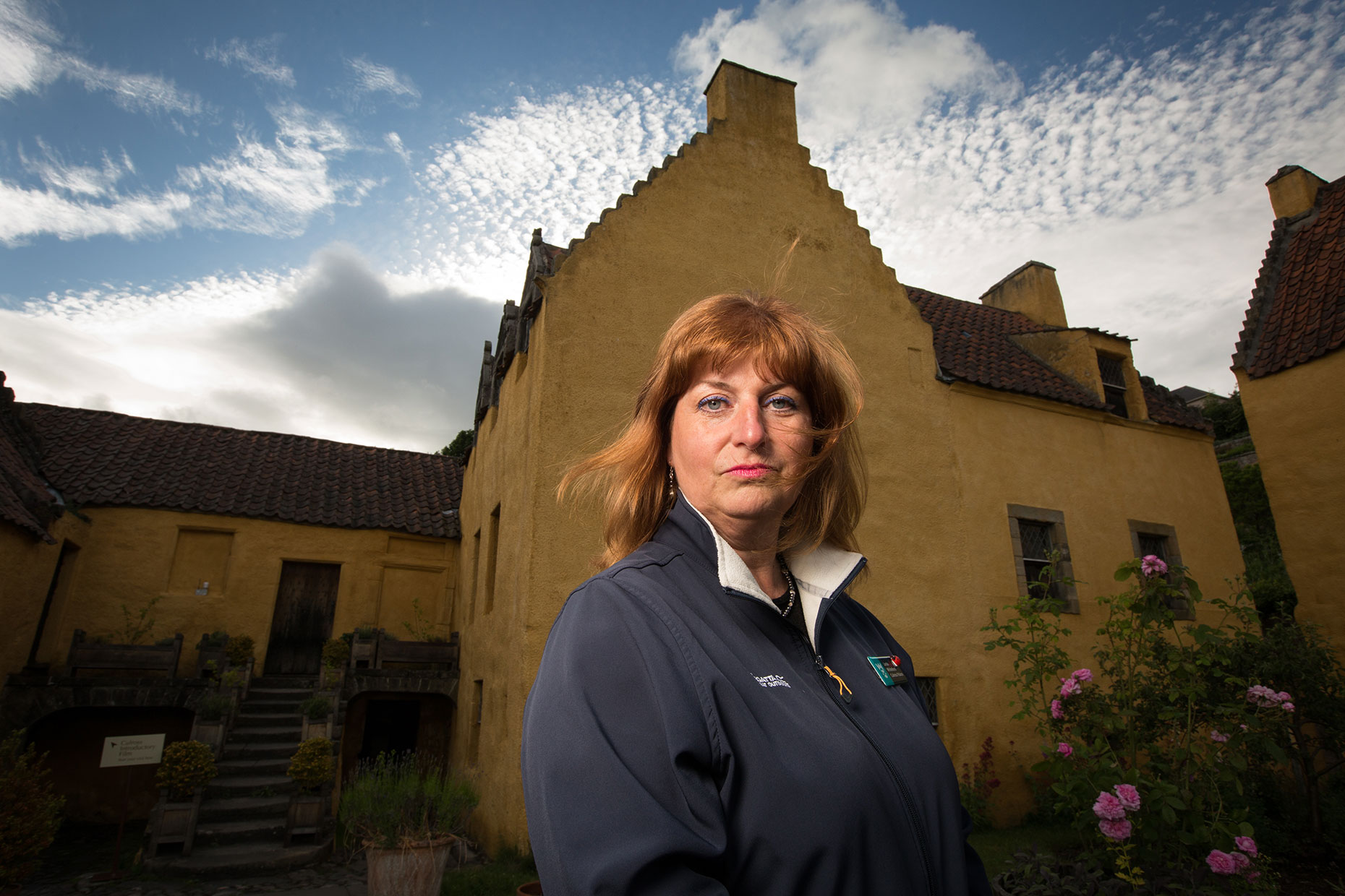 Ghost hunter, National Trust for Scotland -  portrait photographer