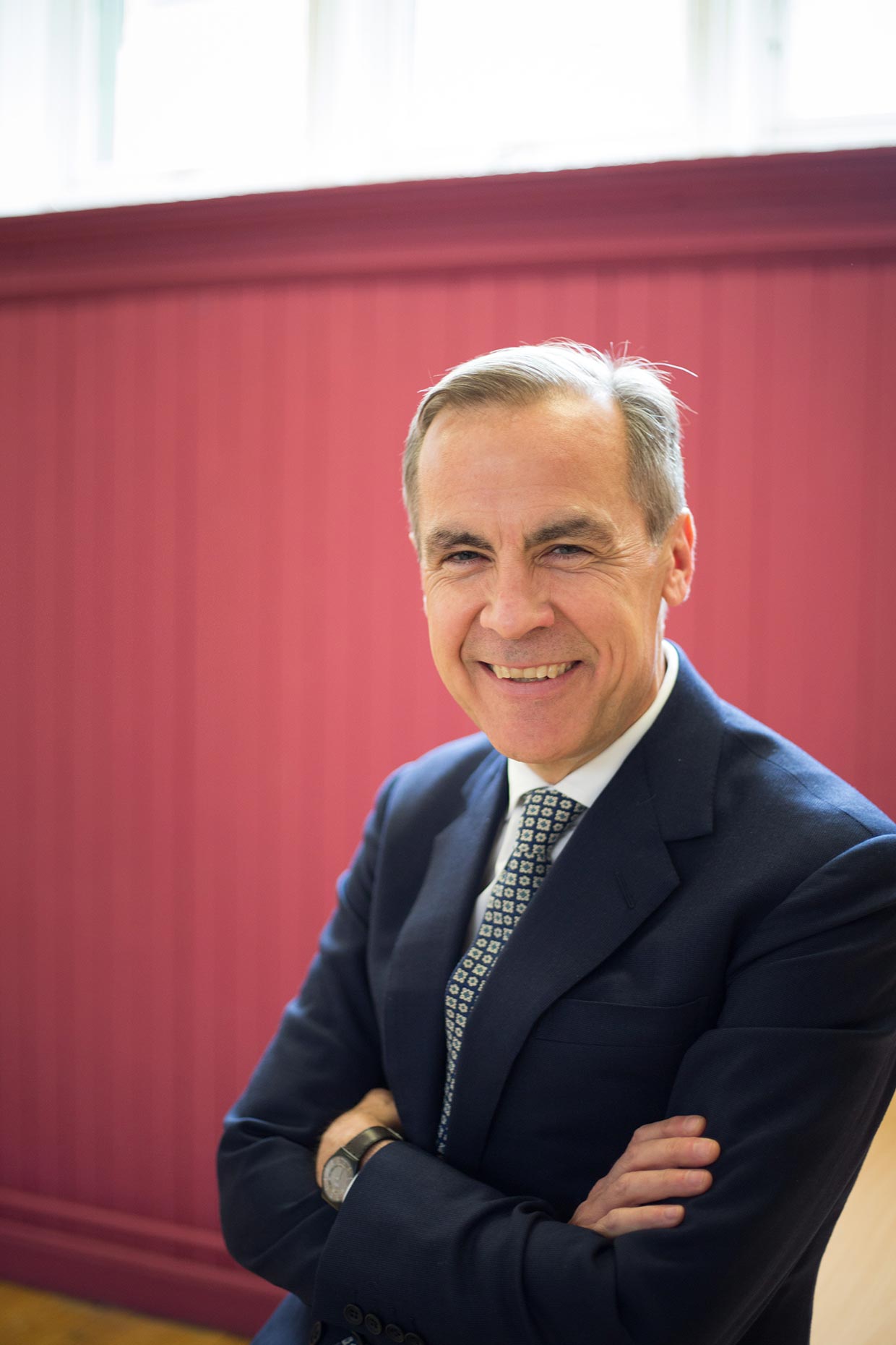 Portrait of Mark Carney, former Governor of the Bank of England