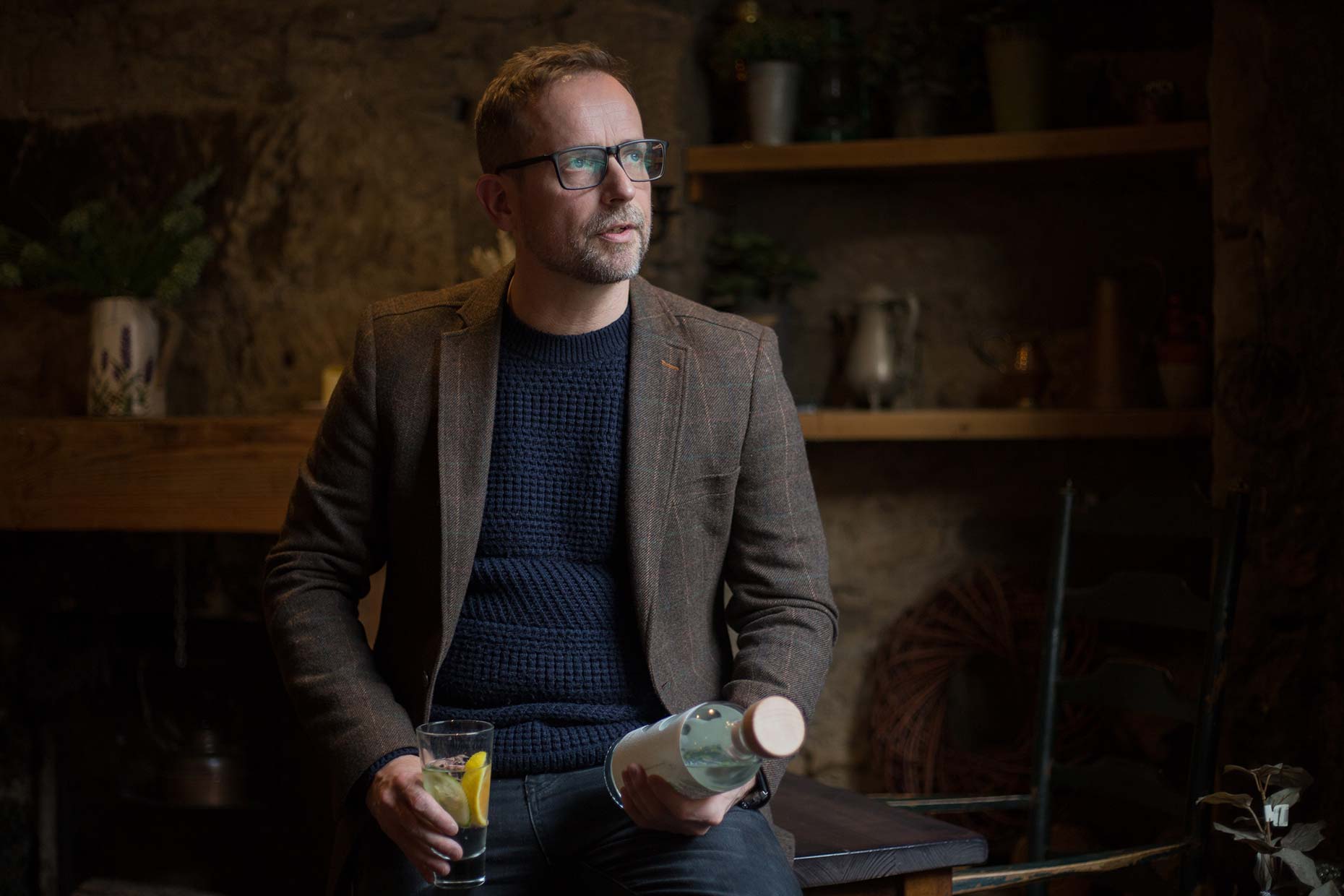 Portrait of Darren Blackburn of G1 Group, Glasgow, Scotland.