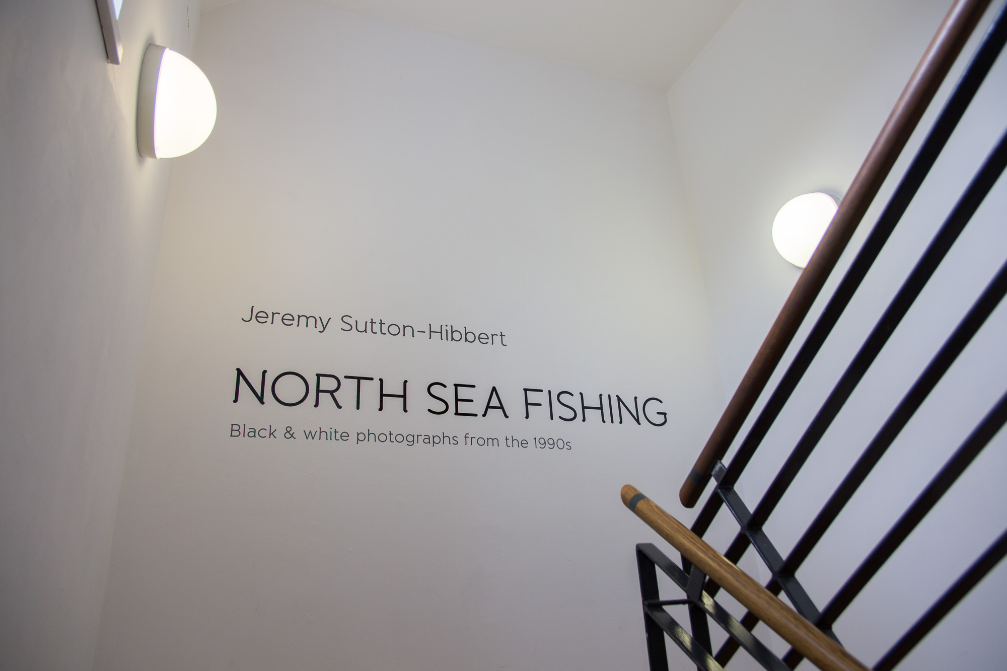 North Sea Fishing photography exhibition, Shetland.